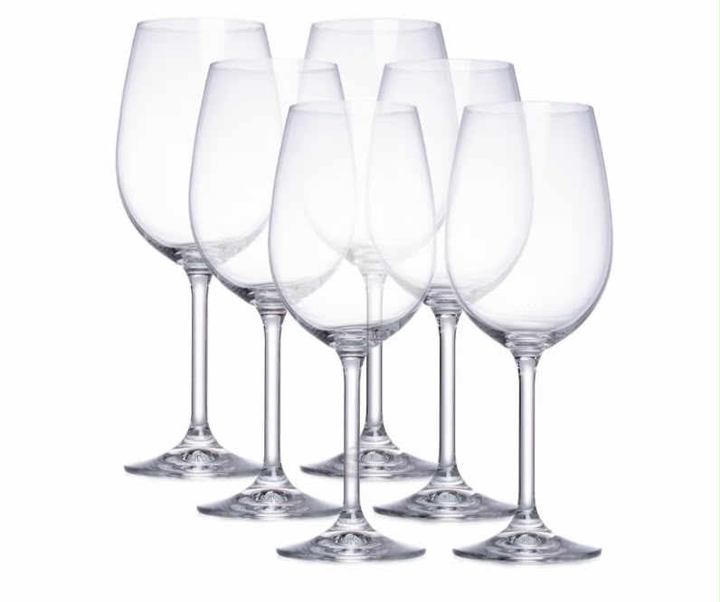 Jogo 6 taças de vinho